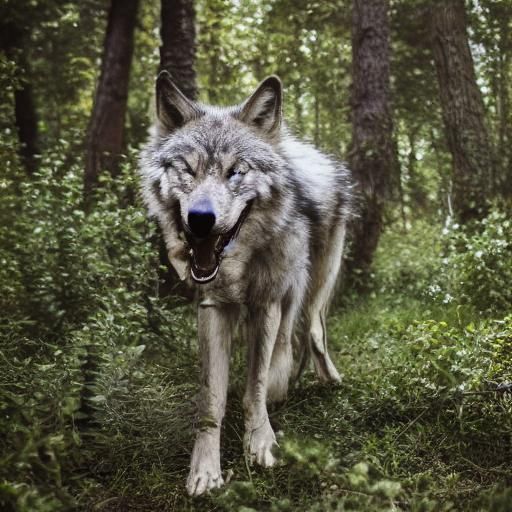 Alien Wolf in an Alien World: Photography