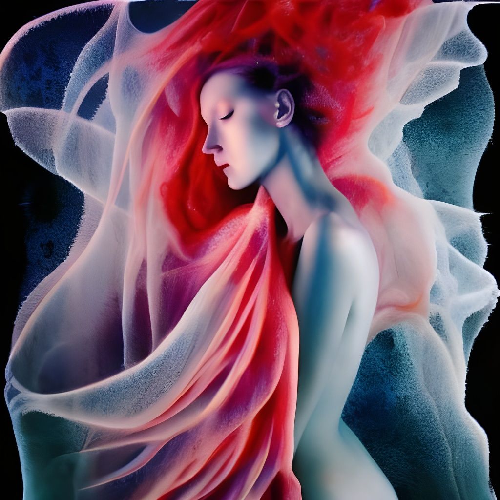 Waxen Angels Playing with Fire in Dark Ethereal Style