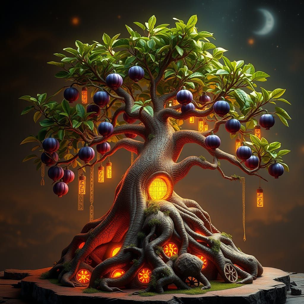 Ancient Fig Bonsai of Babylonian Secrets