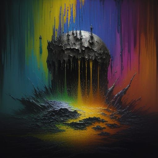 Hyper-Realistic Oil Painting Masterpiece in Vibrant Colors