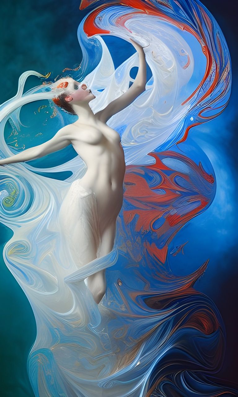 Fractal Dance of Ice and Fire in 3D