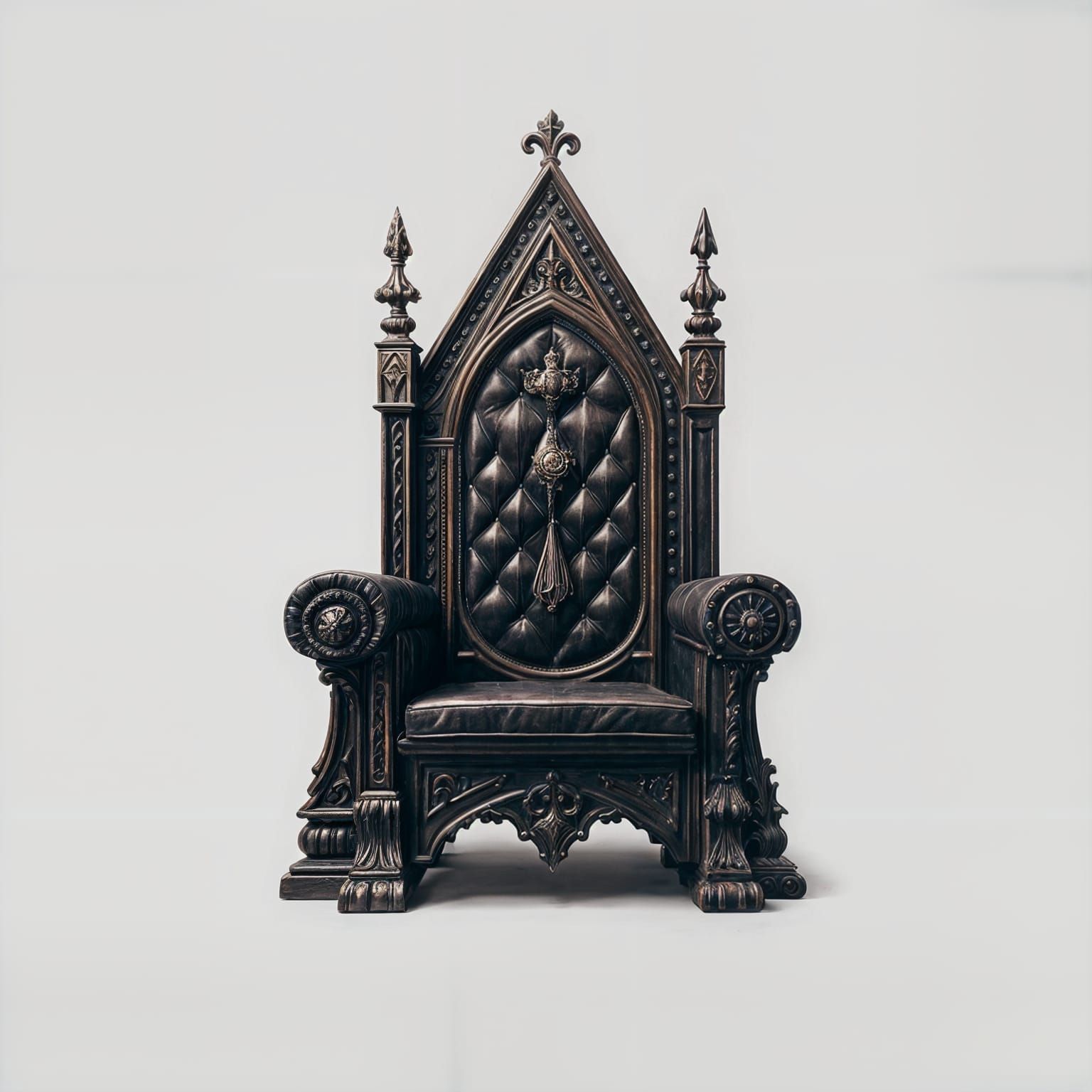 Gothic Throne Chair