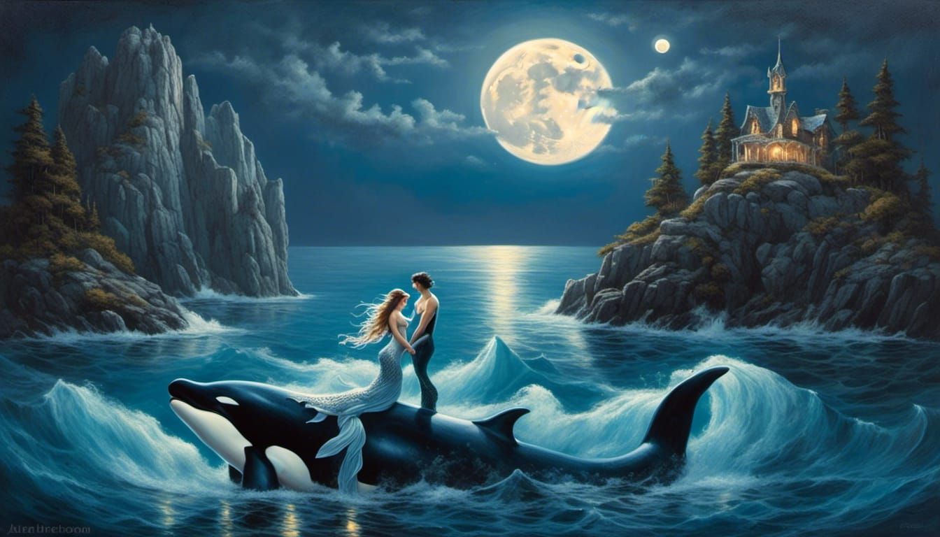Whales Serenade 27 Full Moon 9