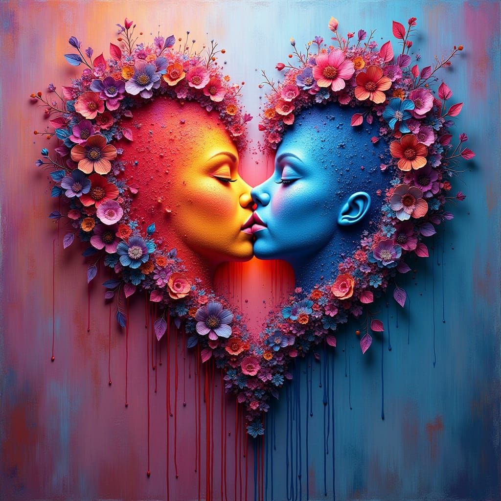 Melting Frost Heart Transformed by Love's Power