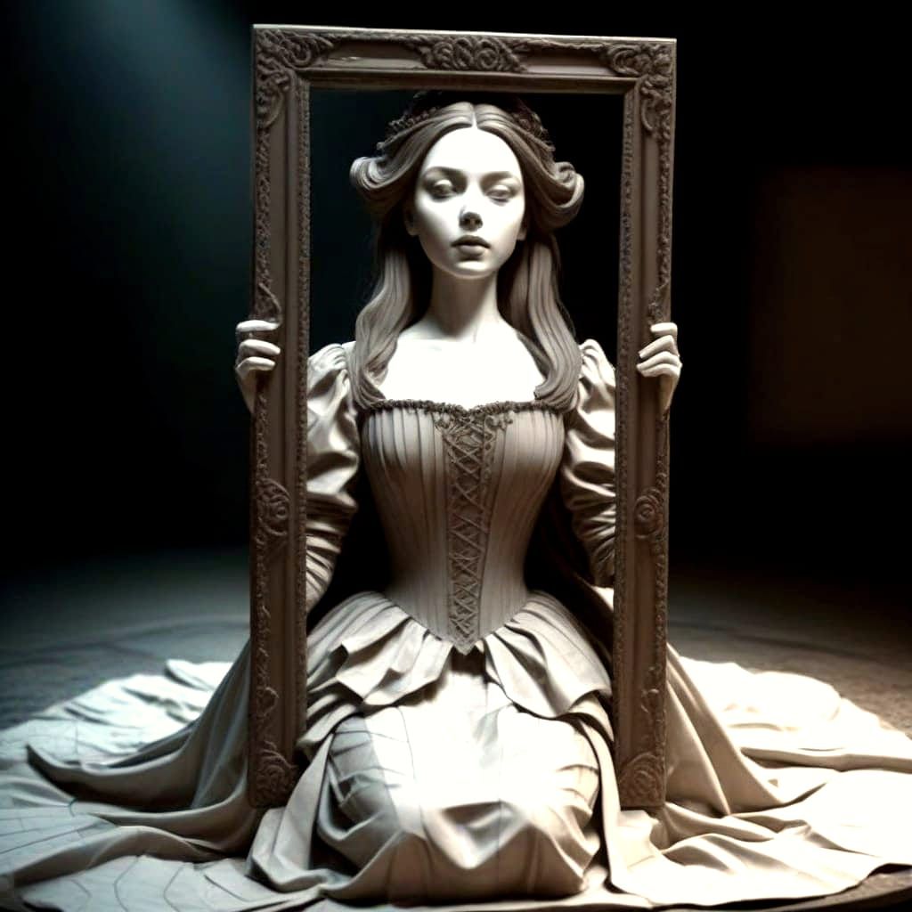 Intricate PLAY-DOH Sculpture with 3D Elements and Relief