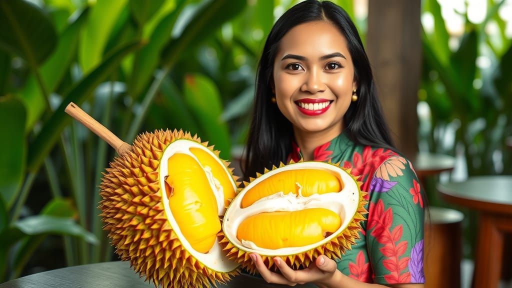 Warm Smile of Indonesian Durian Culture