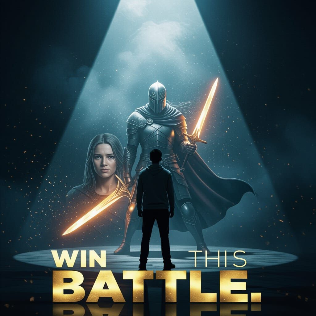 Inner Warrior Revealed in Dramatic Light