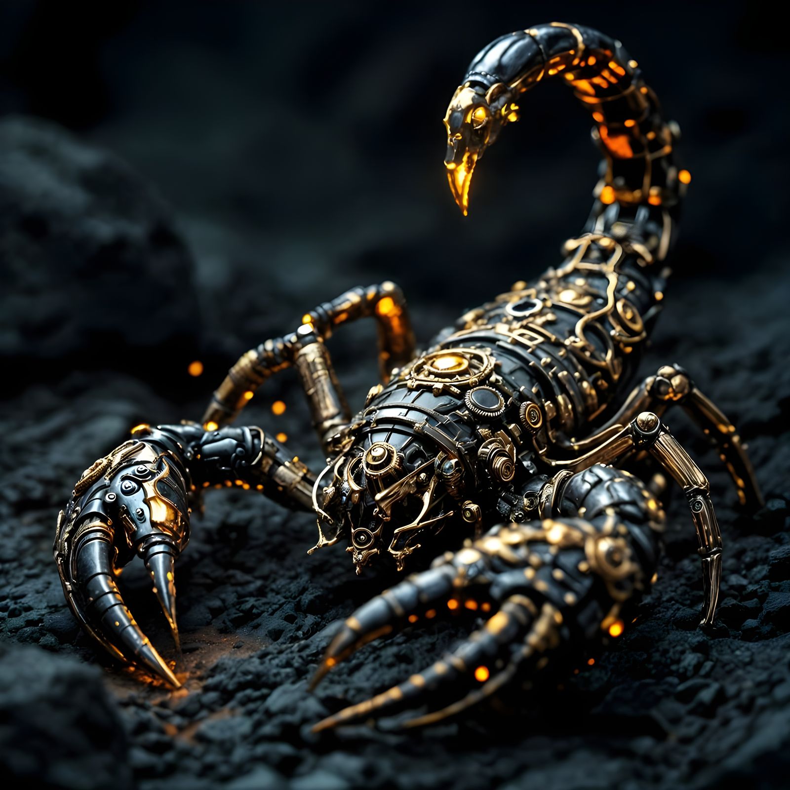 Steampunk Scorpion Masterpiece