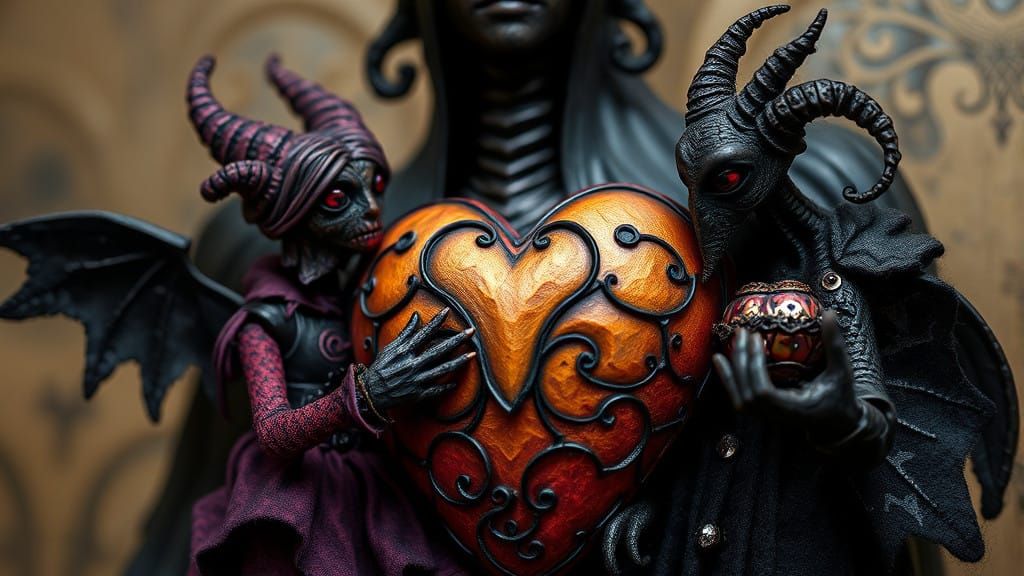 Heartgrief Sings in Shambles; Heartfelted Couture