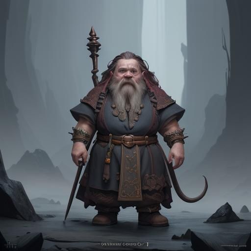 Dwarf wizard