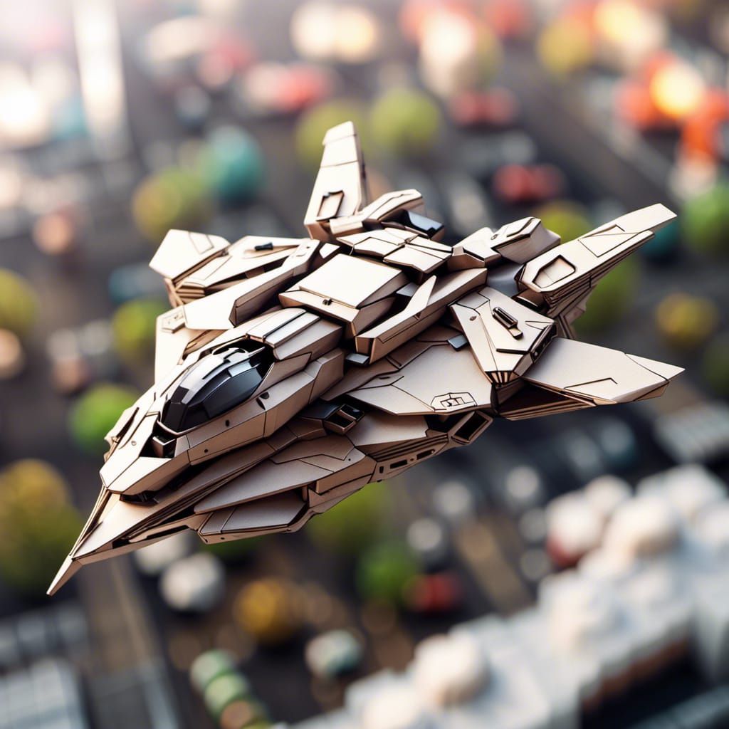 Origami Spaceship
