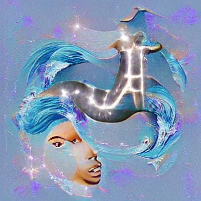 Elegant Aquarius Zodiac Sign Illustration