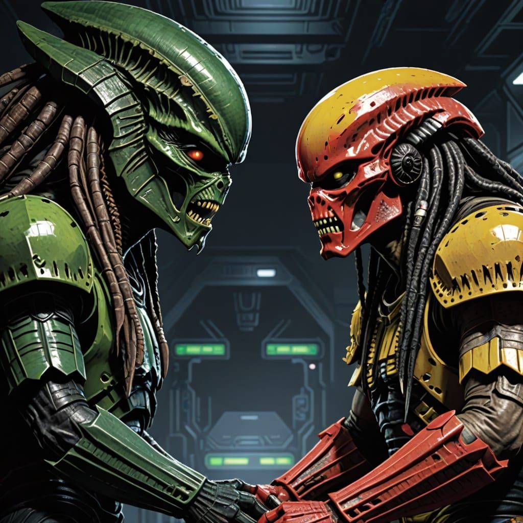 Theres xenomorphs here somewhere...