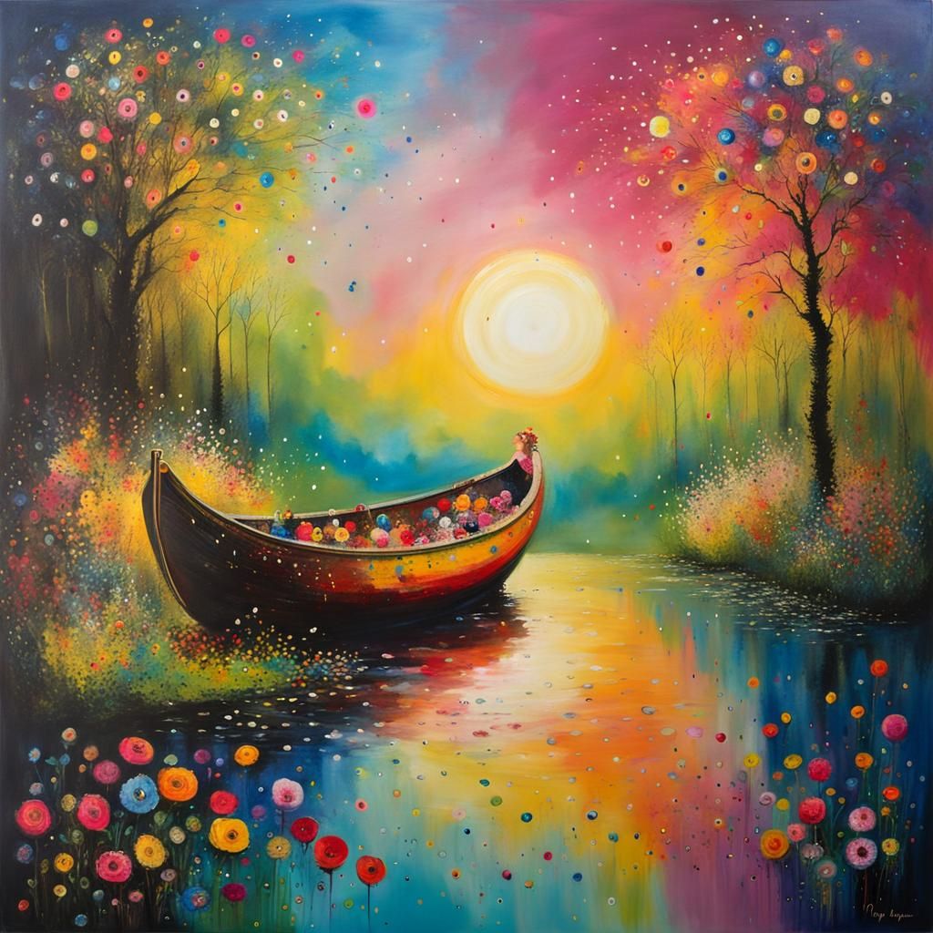 Lady of Shalott Inspired by Coomber's Art