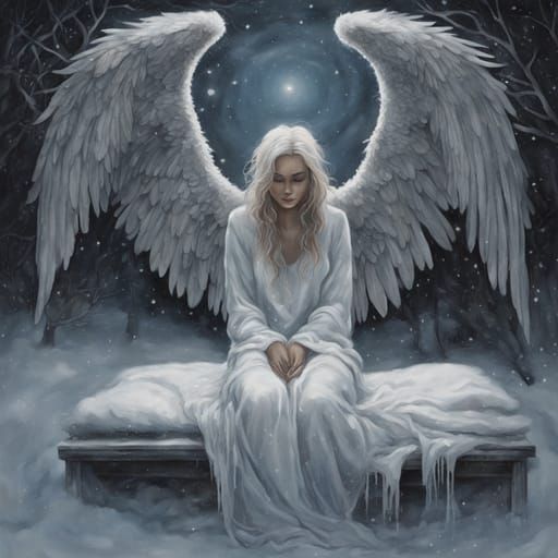 Stylized Rooster Crowing at Sunrise