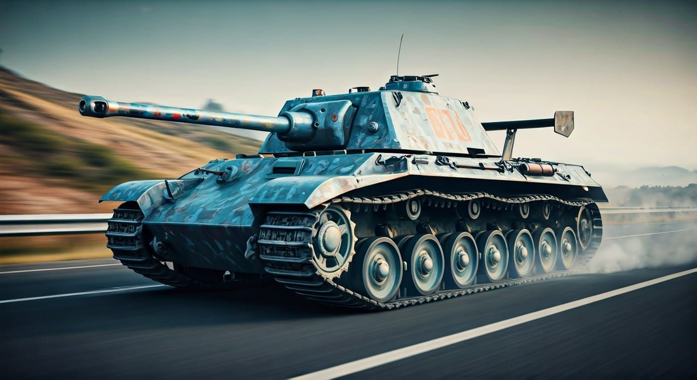 The Tiger II Ausf. F Straßen-Pimp Belagerung 420