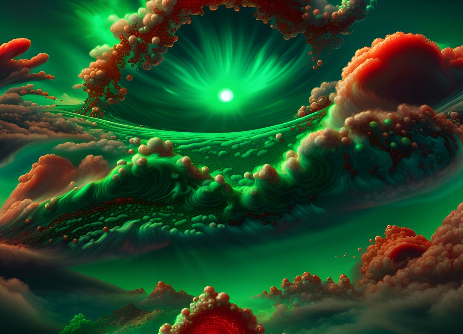 Biomorphic atmosphere