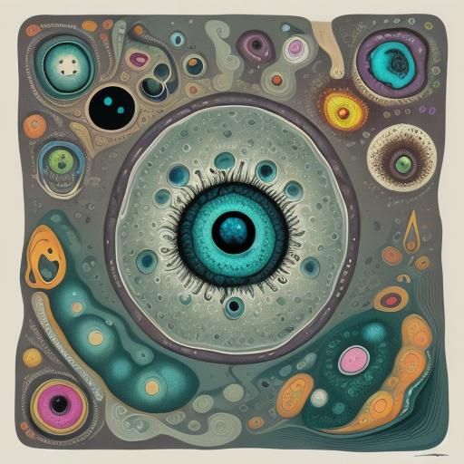 Amoeba Art Composition