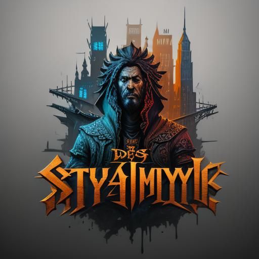 Philly Style Graffiti Art: Detailed Matte Painting