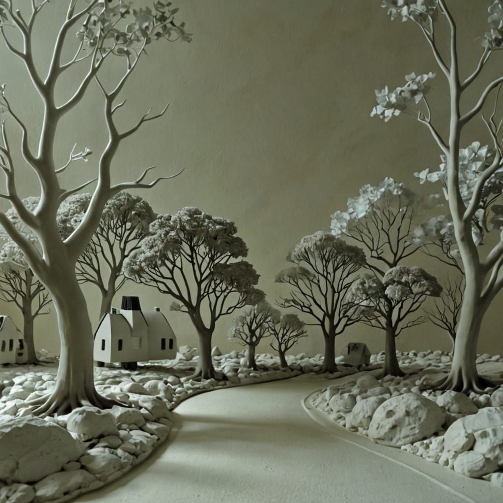 Delicate Porcelain Creatures