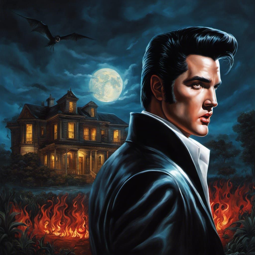 Ain't nothing but a hound dog - Handsome Elvis Presley