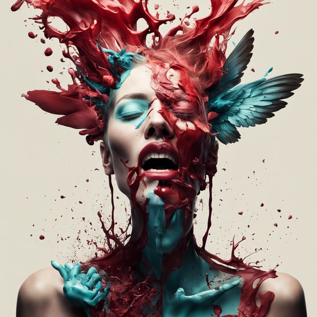 Vibrant Portraits of Words as Living Beings