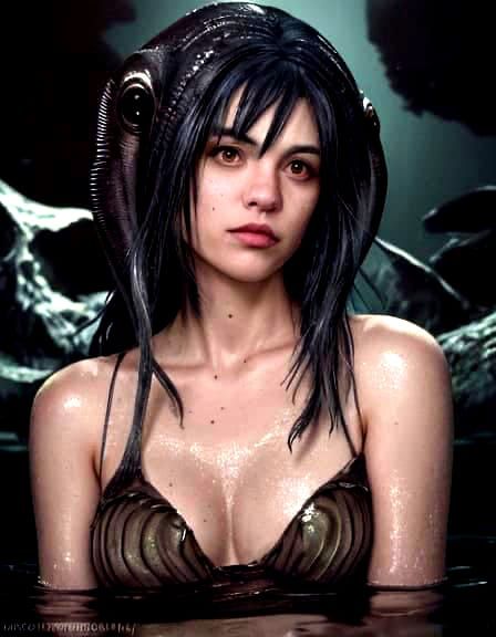 Lifelike Loch Ness Monster Eel in Professional Photography