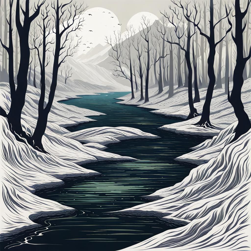 The River Styx: An AI Interpretation