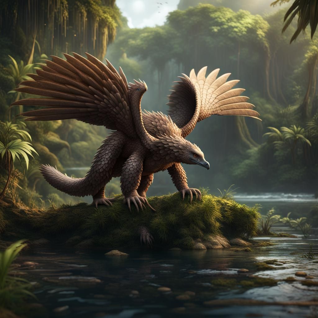 WINGED FANTASY SERIES: Pangolin