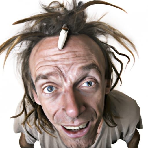 AI Generated Image of a Crackhead