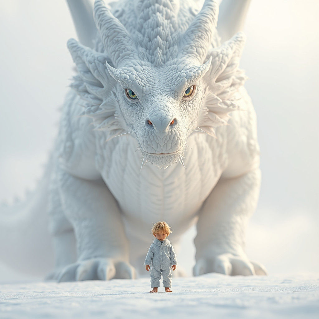 Boy and Dragon: Dreamlike Fantasy Art in Unreal Engine