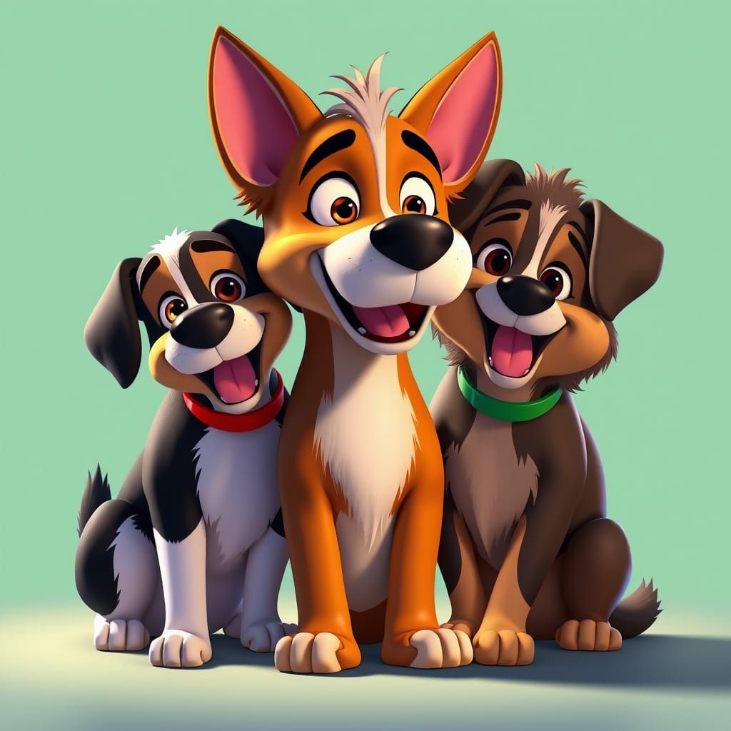 Lonely Man Finds Comfort in Loyal Canine Companions