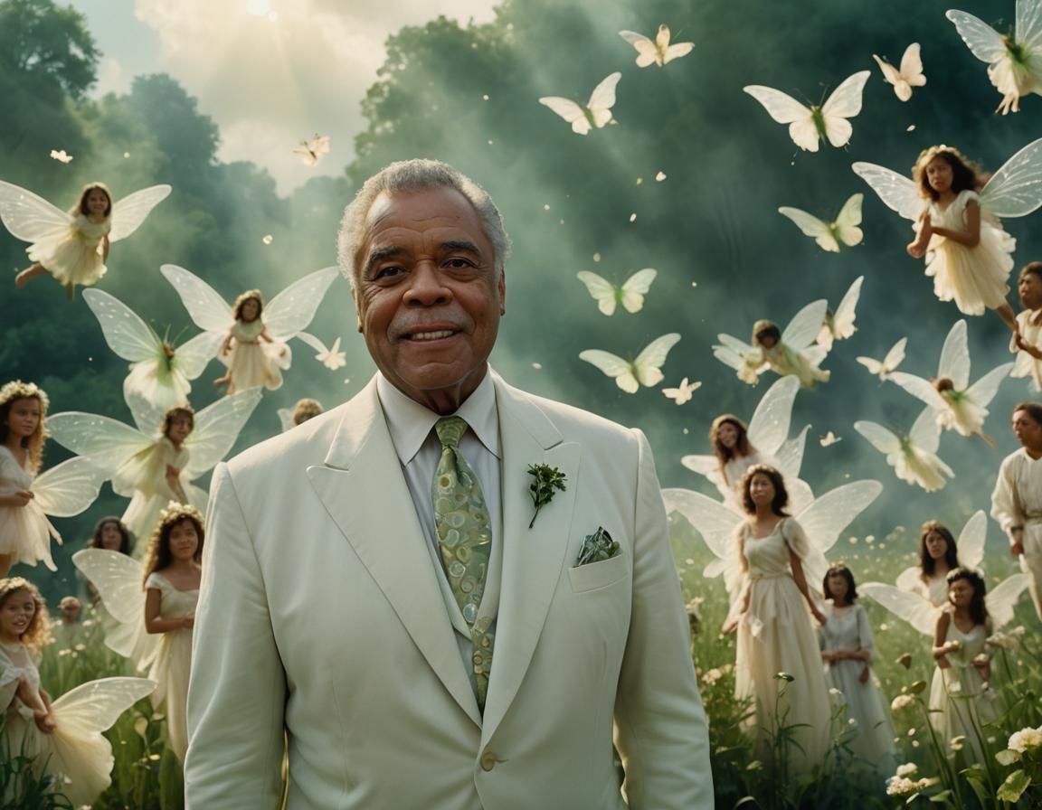 James Earl Jones in Heaven with Fairies
