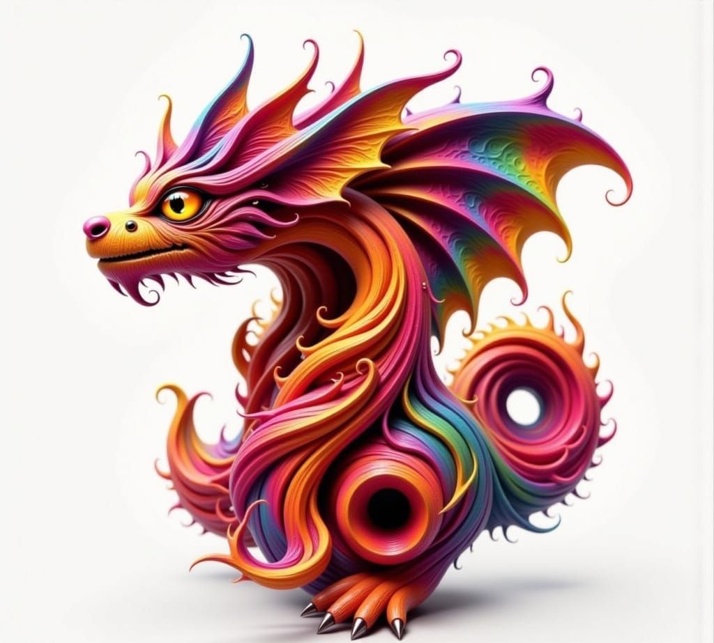 Sparkly Rainbow Galaxy Eyes with Detailed Spirals