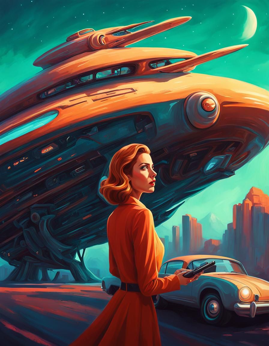 Scully's Surreal Discovery of Alien Vehicle in Beverly Hills