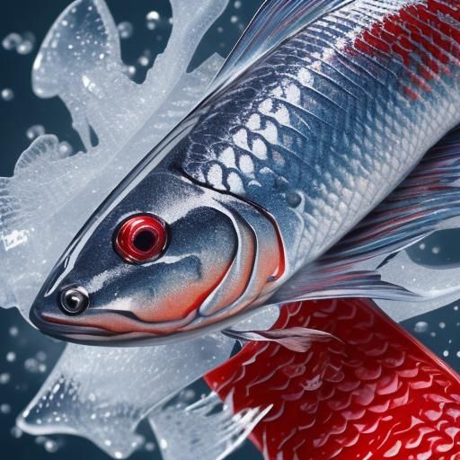 Red bull gives you fish scales