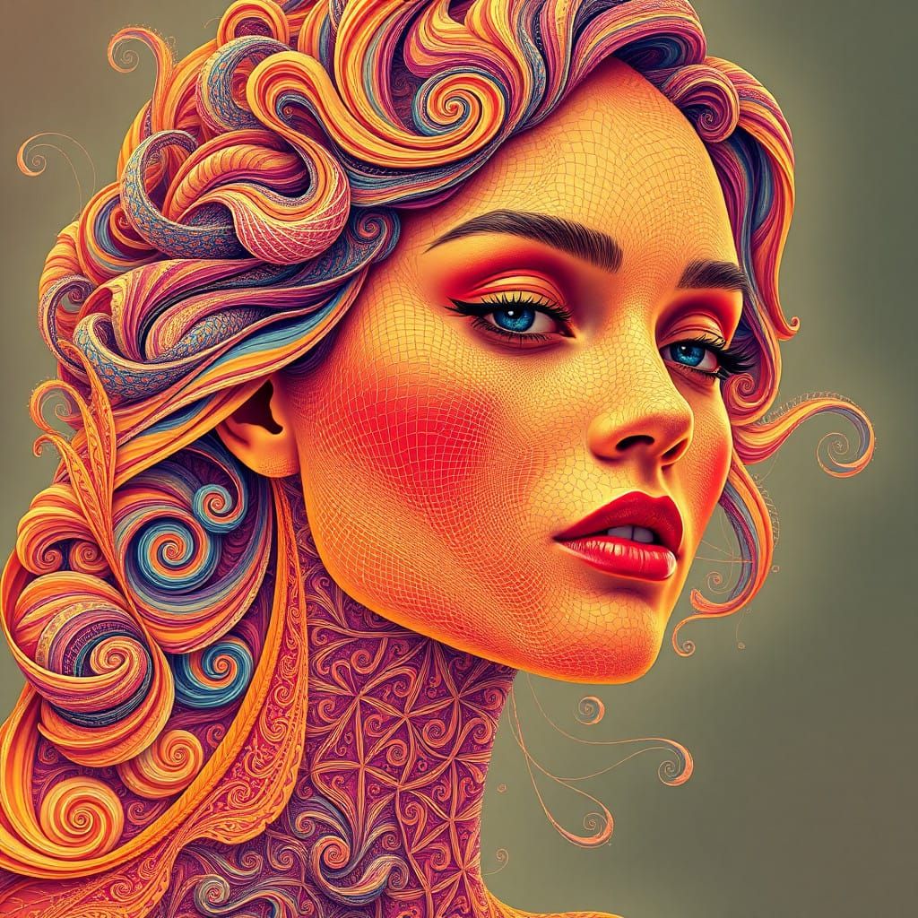 Fractured Femininity in 8K Resolution