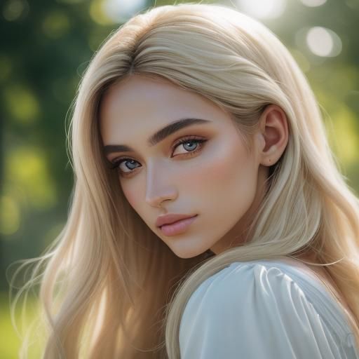 Cypriot Girls in Sunlight: High-Fashion Portrait