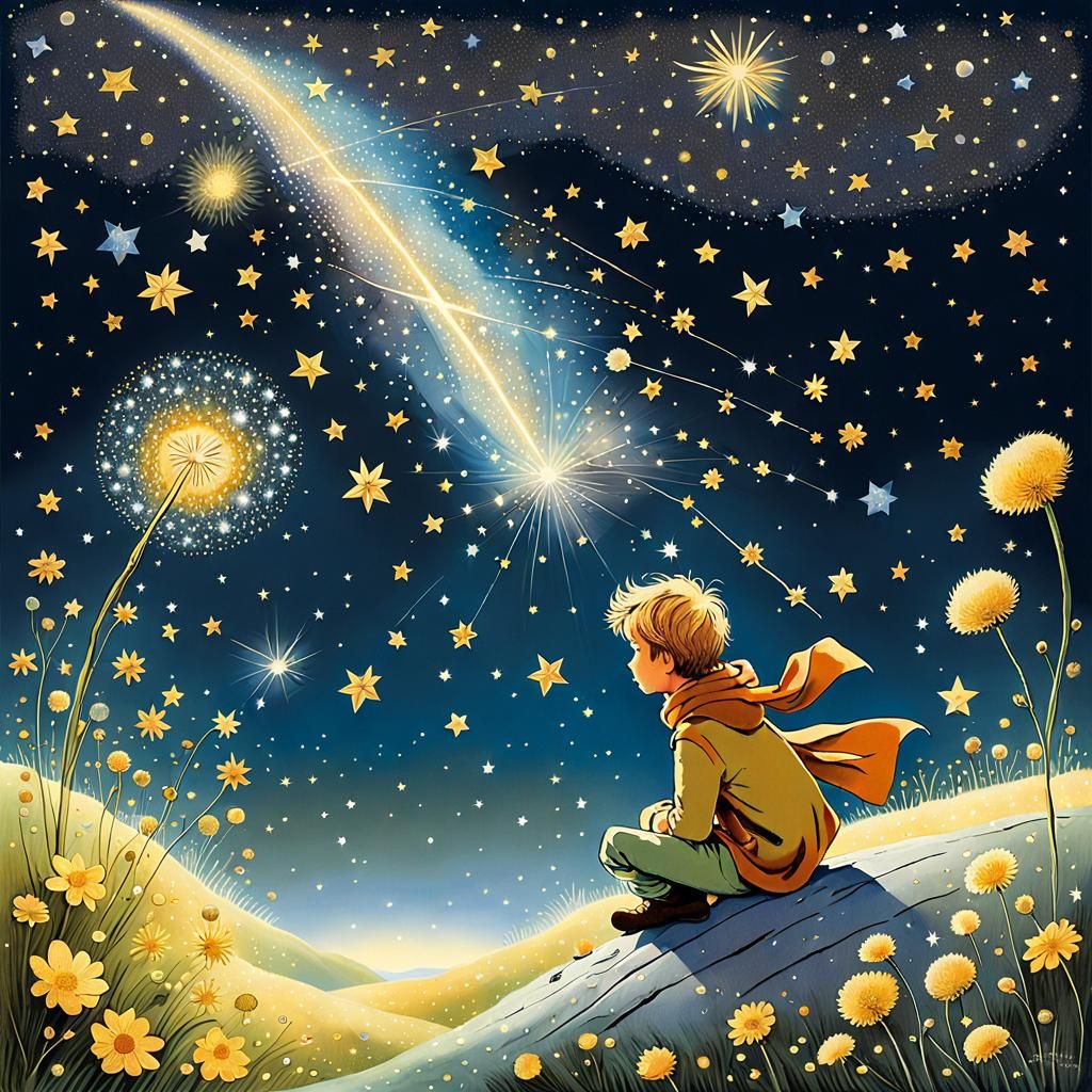 The Little Prince's Dandelion.
