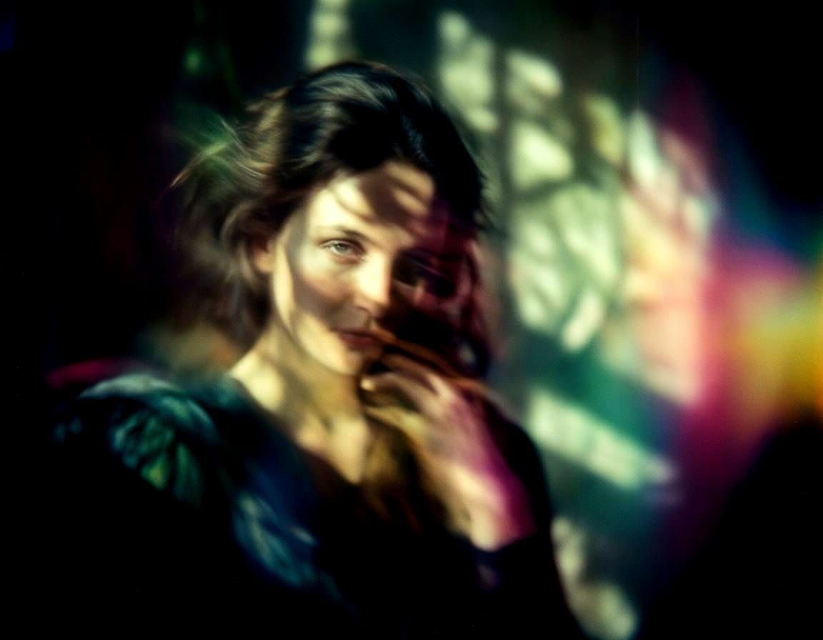 Ambiguous Shadows in Soft Focus Autochrome Photography