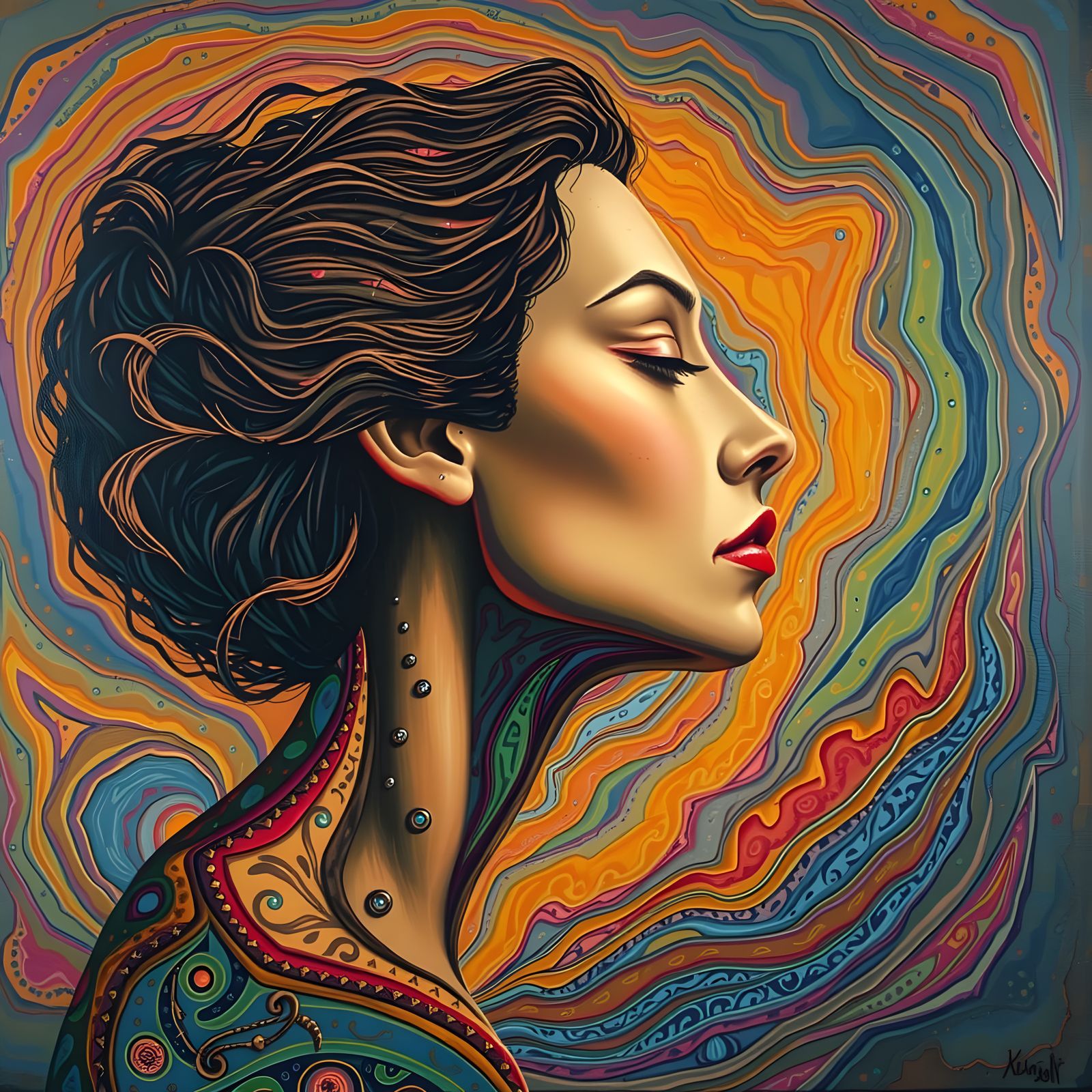 Ethereal Fantasy Scene in Dreamy, Hyperdetailed Mist