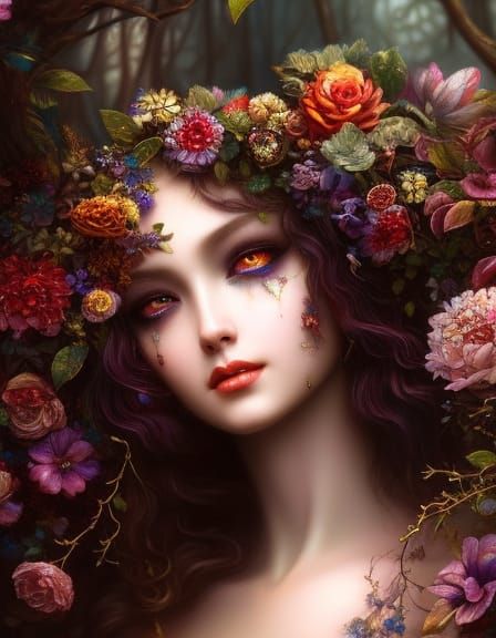 Dreamcatcher Under Starry Night, Hyperrealistic Horrorcore A...