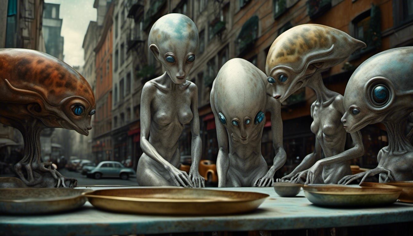 Polychromatic Abstract: Emotional City Life in Digital Art