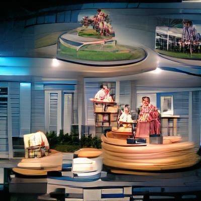 Cyberpunk Cityscape with Flying Vehicles