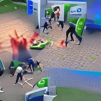 The Sims 4: AI-Generated Terror Attack