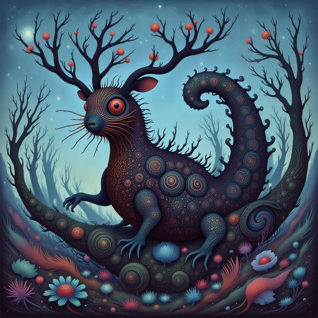 Abstract Digital Art with Vibrant Colors