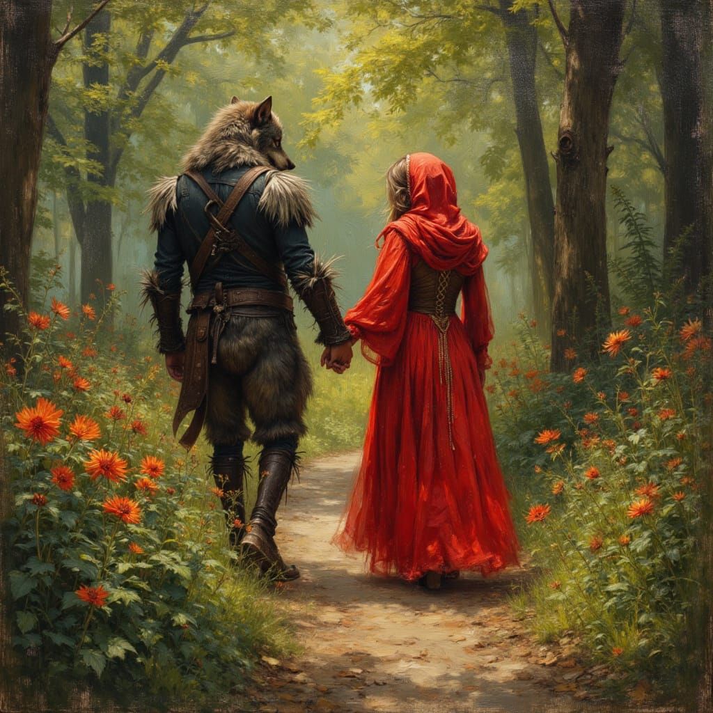 Big Bad Wolf & Red Riding Hood's Central Park Date