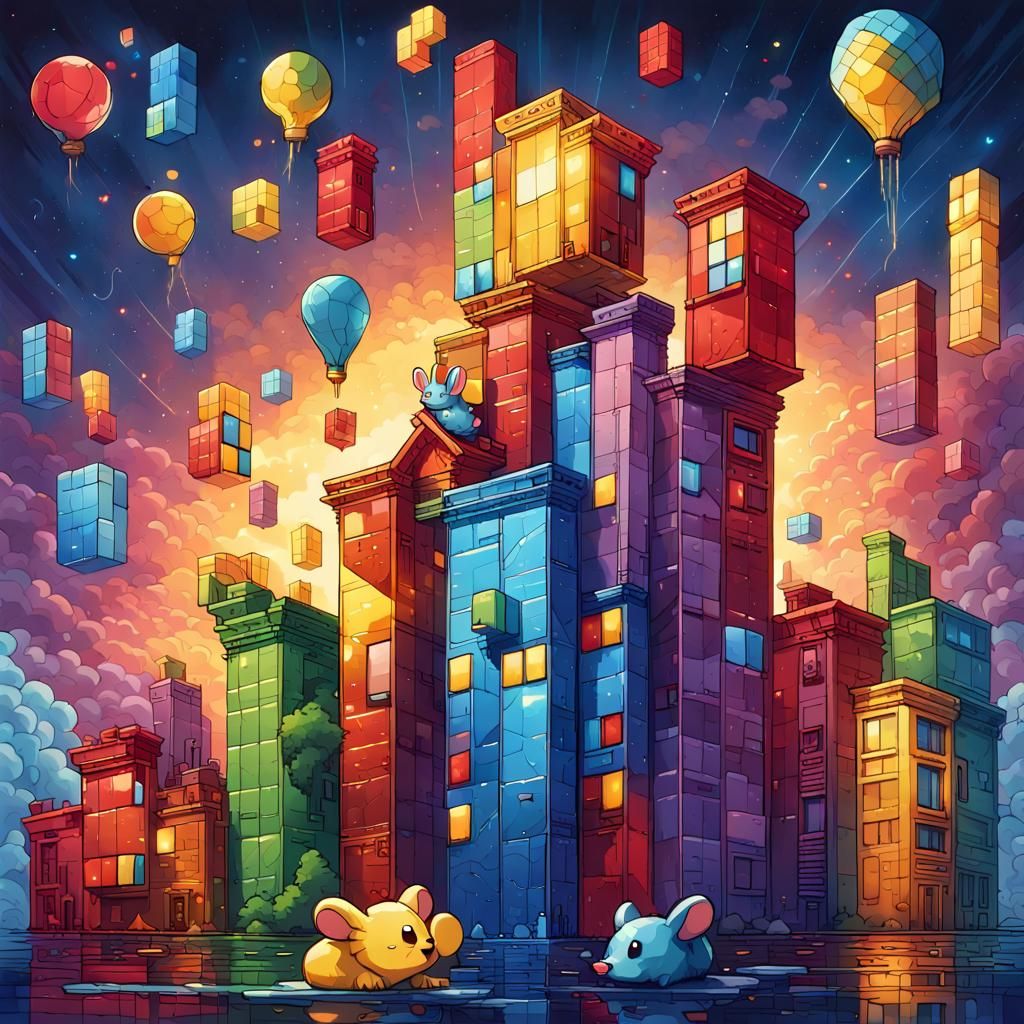 Tetris Mice - new Verion... ;)