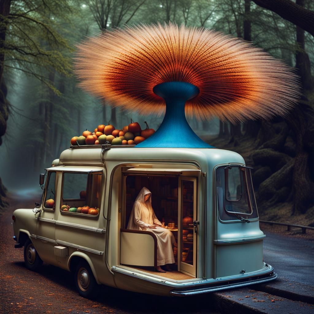 Magical Prism: A Photorealistic Celebration of Life