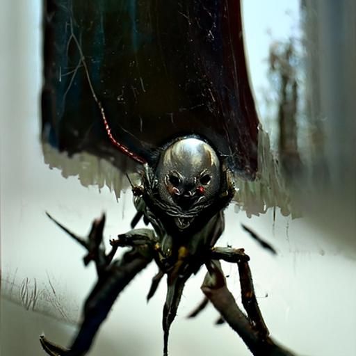 Sinister Human Insect Hybrid Creature